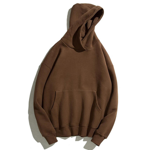 Conjunto de Sudadera con capucha de poliéster y algodón de alta calidad para hombre 2022, logotipo personalizado, sublimación, teñido liso para invierno, algodón 100% - Product Image 4