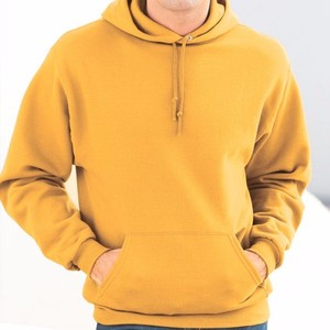 Sweat à capuche personnalisé pour homme, taille US, 100 % coton, molleton French Terry, hiver, uni, avec logo imprimé numérique et strass sur le devant, poche - Product Image 4