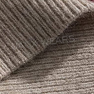 Pull de Noël solide personnalisé pour hommes Pull de Noël épais tricoté d'automne et d'hiver - Product Image 6