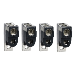 Set di Connettori per Cavi Nudi in Alluminio SCHNEIDER ELECTRIC LV432482 ComPacT NSX, 4 Pezzi con 2 X 35mm e 2 X 240mm, 630A - Product Image 1