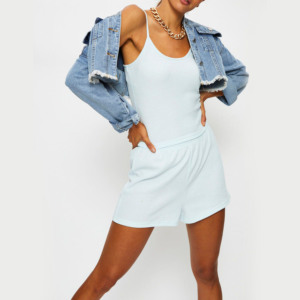 Proshah-Conjunto de ropa de dormir de dos piezas para mujer, conjunto de ropa de dormir informal de verano - Product Image 1