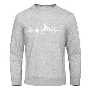 Camisas personalizadas de algodón orgánico 100% para hombre, nueva tendencia, sudadera transpirable para hombre, sudaderas informales con estilo al por mayor - Product Image 3