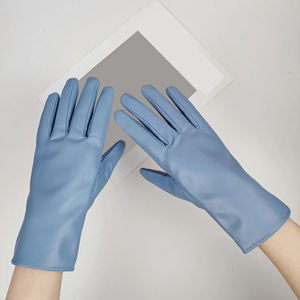 Gants en cuir lisse pour hommes, tailles assorties, doublés de polaire, durables, antistatiques, de qualité supérieure, prix compétitif pour usage général - Product Image 2