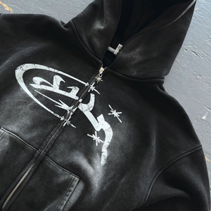 เสื้อฮู้ดดี้ผู้ชายขนาดใหญ่พิเศษ ผ้าหนานุ่ม สวมใส่สบาย มีฮู้ดปรับได้และกระเป๋าหน้าขนาดใหญ่ เหมาะสำหรับสไตล์สตรีท - Product Image 5