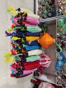 โคมไฟผ้าไหมสไตล์เวียดนามฮอยสีสันสดใสสำหรับตกแต่งปีใหม่ - Product Image 2