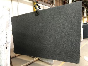 China Quarry New Nero Impala Granito gris oscuro negro con losas de granos grandes Proyecto de azulejos cortados a tamaños - Product Image 4