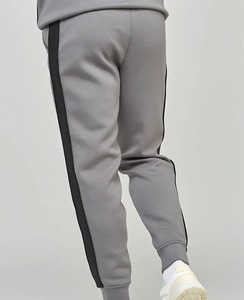 Nouveaux hommes rayé survêtement deux pièces costume fermeture éclair mode printemps automne sweats et pantalons de survêtement ensemble vêtements de sport pour hommes grande taille - Product Image 5