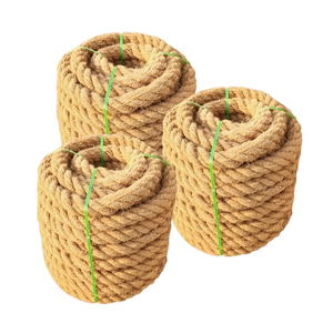 Producto popular Cuerda de fibra de coco de larga duración para proyectos de infraestructura verde Naturalmente resistente a la descomposición y la exposición al agua - Product Image 1