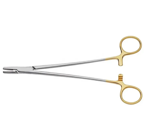 Herramientas quirúrgicas manuales de acero pesado de 18,5 cm de STILLE, alicates de soporte de aguja de acero inoxidable - Product Image 2