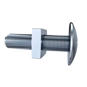 Aluminum Carriage Bolt With Hex Nuts Best Choice Furniture Hardware Sustainable Odm Standard Packaging Vietnam Manufacturer - Product Image 1