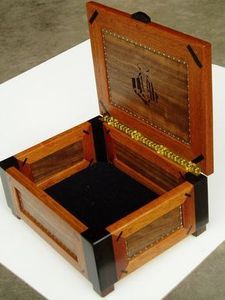 POLISHED HANDMADE WOODEN Multifunction <b>Gift</b> <b>Box</b> Jewellery <b>Box</b> Cosmetic <b>Box</b> <b>for</b> <b>Christmas</b> Decoration - Product Image 2