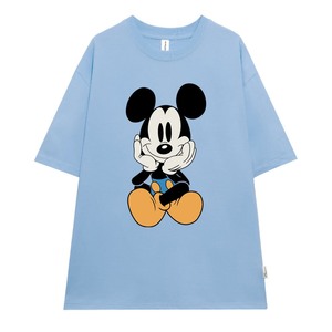 Sản Xuất Tại Việt Nam Hàng Ngày Mặc T-Shirts Cho Nam Giới Và Phụ Nữ Cotton Quá Khổ Phù Hợp In T-Shirt - Product Image 3