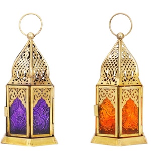 Linterna de Metal marroquí de alta calidad, estilo Vintage antiguo para exteriores, interiores, hogar, jardín, bodas y decoraciones navideñas - Product Image 1