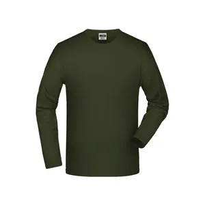 T-Shirt Promozionale Personalizzabile a Maniche Lunghe Elasticizzata per Merchandising - Product Image 4