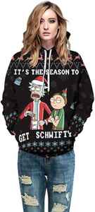 Sudadera con capucha de invierno con logotipo personalizado para hombre, diseño sólido ligero, Material polar, manga larga, tintes térmicos con estampado Digital navideño - Product Image 2