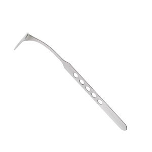 Retractor de tapa de ojo de longitud de hoja de 40mm de grado Industrial DIY Retractor de FOSA temporal curvada derecha 155mm soporte personalizado Oem - Product Image 1