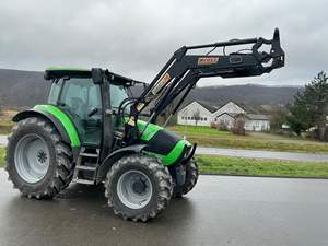 Tractor de Ruedas Usado Nuevo Deutz Fahr Agrotoron K120 70HP 4WD con Motor, Caja de Cambios y Bomba de Alta Productividad, 1 Año de Garantía - Product Image 4