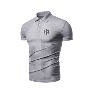 Design unique grande taille hommes Polo nouveauté polos séchage rapide à manches courtes hommes polos - Product Image 2