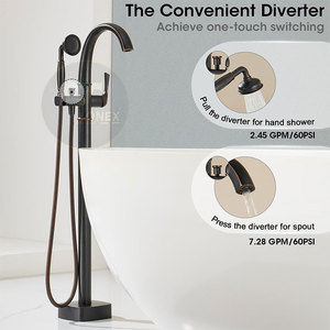 Mélangeur de piscine intelligent sur pied, robuste, au style unique, de qualité supérieure en acier inoxydable - Product Image 3