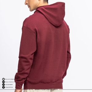 Sudadera con Capucha para Hombre, de Invierno, de Alta Calidad, Mezcla de Algodón/Poliéster, Gruesa, Ecológica, 400gsm, Estilo Urbano, con Bolsillos - Product Image 5