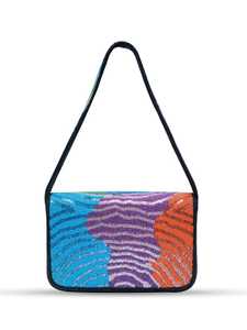 Bolso de Magnolia con cuentas, monedero con cuentas florales, bolso de flores blancas, bolso de hombro de primavera, monederos con cuentas de verano, hecho a mano floral - Product Image 5
