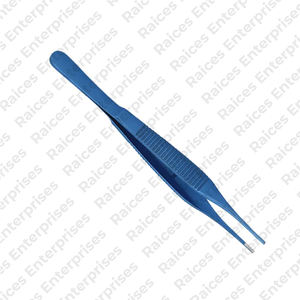 Fabricación profesional Instrumento médico Fórceps de tejido Adson Fórceps de tejido de vendaje estándar de micro longitud - Product Image 6