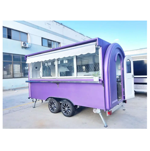 Carrito de comida, remolque de comida, camión de comida para panqueques de helado a la venta - Product Image 6