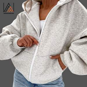 Sudadera gótica de seda impermeable de gran tamaño para mujer, capucha antiarrugas estampada, bolsillo frontal para invierno, Otoño, ropa de calle informal - Product Image 1