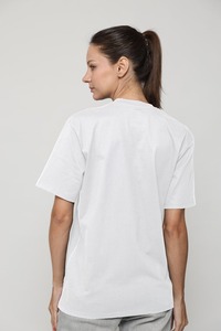 เสื้อยืดสตรีลายกราฟิกแฟชั่นตัวหนาพร้อมกระดุมตกแต่งแนววินเทจแบบลำลองออกแบบได้ตามต้องการ - Product Image 2