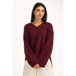 เสื้อสเวตเตอร์ลำลองทรงพอดีตัวสำหรับฤดูใบไม้ร่วง WM-SWT-WS25-035 - Product Image 2