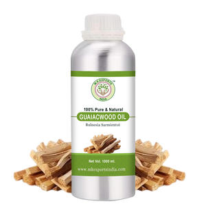 Huile essentielle de bois de gaïac pur 100% naturel distillé à la vapeur de qualité thérapeutique approvisionnement en vrac de l'Inde - Product Image 1