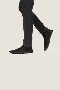 Men's Khuffain 100% Wool Crew High Winter <b>Socks</b> Zipper Halal OEM Sunnah Anti-Bacterial Anti-Slip Breathable Quick Dry Casual - Product Image 2