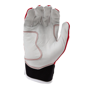 Gants de frappeur de baseball souples et durables pour l'entraînement de la paume en cuir Gants de frappeur de sport robustes - Product Image 6
