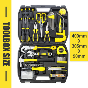 92 Pcs OEM Tay Công Cụ Kết Hợp Thiết Lập Xe Sửa Chữa Hộp Công Cụ Kit Ratchet Thép Cờ Lê Ổ Cắm Thiết Lập - Product Image 2