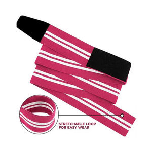 Genouillères de musculation respirantes en néoprène avec logo personnalisé, réglables, pour l'exercice, le fitness, l'élastique, la musculation, l'haltérophilie - Product Image 2