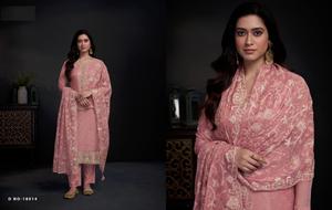 Top organza avec broderie travail avec fond Stanton terne et dupatta - Product Image 6