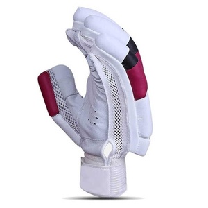 Nouveaux gants de cricket confortables de qualité professionnelle avec design respirant en cuir, poignées personnalisées, options de logo, taille et couleur. - Product Image 4