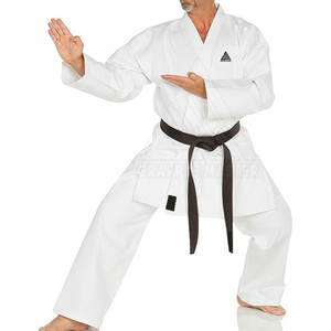 Uniforme de kárate de algodón de manga larga de calidad superior para adultos, ropa deportiva OEM personalizada, modelo de marca Grapple Master, artes marciales - Product Image 1