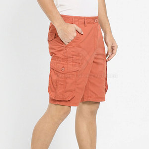 Gran oferta de pantalones cortos Cargo ligeros hechos de algodón para hombre, pantalones cortos Cargo transpirables holgados, pantalones cortos Cargo más vendidos para hombre - Product Image 4