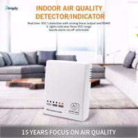Moniteur d'air intérieur IAQ Détecteur de COV Capteur de qualité de l'air en temps réel Système de surveillance de la pollution IoT