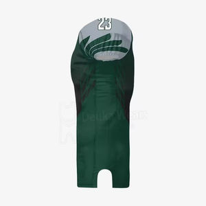 Maillots de football américain personnalisés OEM imprimés par sublimation, fabriqués en tissu polyester et élasthanne, avec nom et numéro personnalisés - Product Image 3