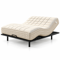 Matelas intelligent à soutien ferme, matelas de lit électrique réglable, matelas en mousse à mémoire de forme, fabricant OEM