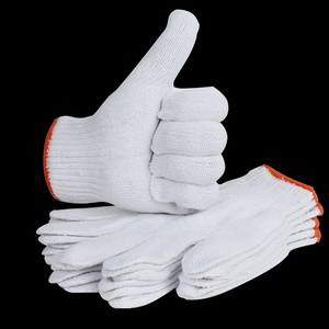 Guantes de Seguridad de Algodón al por Mayor para Trabajadores Casuales, Duraderos, Transpirables, con Detección de Agujas, Protección para las Manos en las Cuatro Estaciones, Reutilizables, OEM - Product Image 3