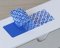 Autocollants adhésifs holographiques personnalisables Autocollants laser de sécurité Qr Code