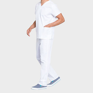 High Quality Male Nurse <b>Scrubs</b> Uniform with Custom Logo Comfortable Medical <b>Scrub</b> <b>Sets</b> for Hospital Use - Product Image 4