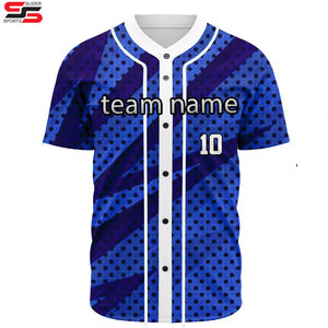 Uniforme de Béisbol Unisex de Alta Calidad 2025, 100% Poliéster Transpirable, Conjuntos, Suministro Directo de Fábrica, Mejor Precio, Ropa Deportiva para Equipos - Product Image 1