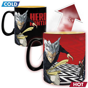 Taza con Efecto Térmico de One Punch Man con Saitama y Garou - Product Image 3