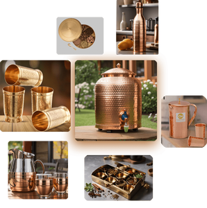 Vela Decorativa Vedela Naturals, Hecha a Mano, Ecológica, Duradera, de Cobre para Mesa, Metal Simple, para Bodas, Eventos, Fiestas, Decoración del Hogar - Product Image 6