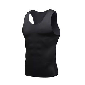 OEM personalizado acanalado sin mangas correr camisetas sin mangas apretado hombre chaleco deporte gimnasio Fitness músculo hombres acanalado camiseta sin mangas - Product Image 3