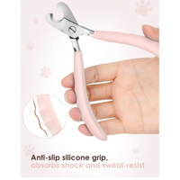FLAMIA JABZ coupe-ongles en acier inoxydable de haute qualité pour animaux de compagnie petit moyen chien et chat coupe-orteils ciseaux chien chat outil de toilettage